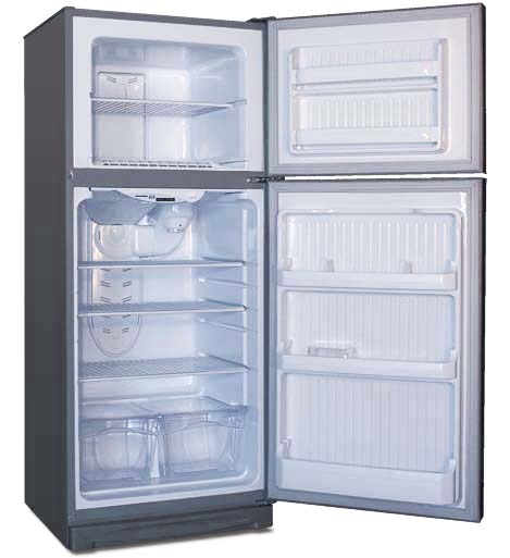 Concord 20 CU Ft Top Mount Refrigerator, Black, TN2000-BK