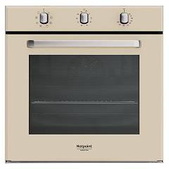 Ariston Built In Hob And Full Electric Oven, 60Cm, Champagne Color, FD522CH / TD640ESCH