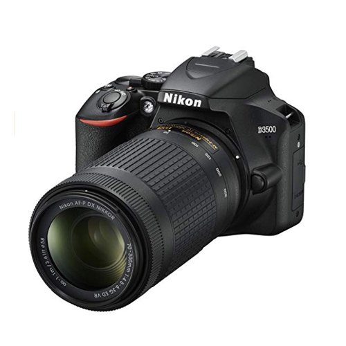 Nikon DSLR, 24.2MP, 5FP, Full HD1080P, 18-55MM KIT With Case, Card And Tripod, D3500