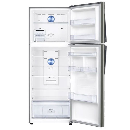 Samsung 19 CU FT REFRIGERATOR, 380L, 5 CONVERSION MODES, TWIN COOLING PLUS, POWER FREEZING AND COOLING, 1 YEAR WARRANTY, INOX, RT38K5110SP/LV