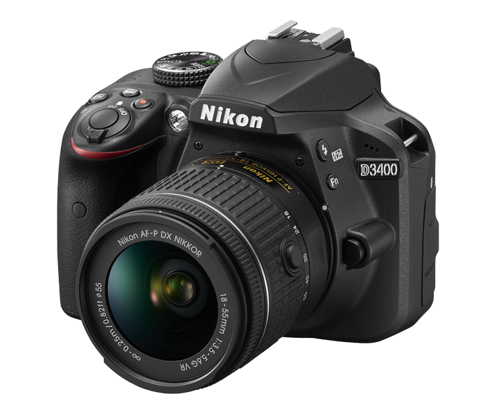 Nikon DSLR Camera, Twin Lens Bundle, D3400T