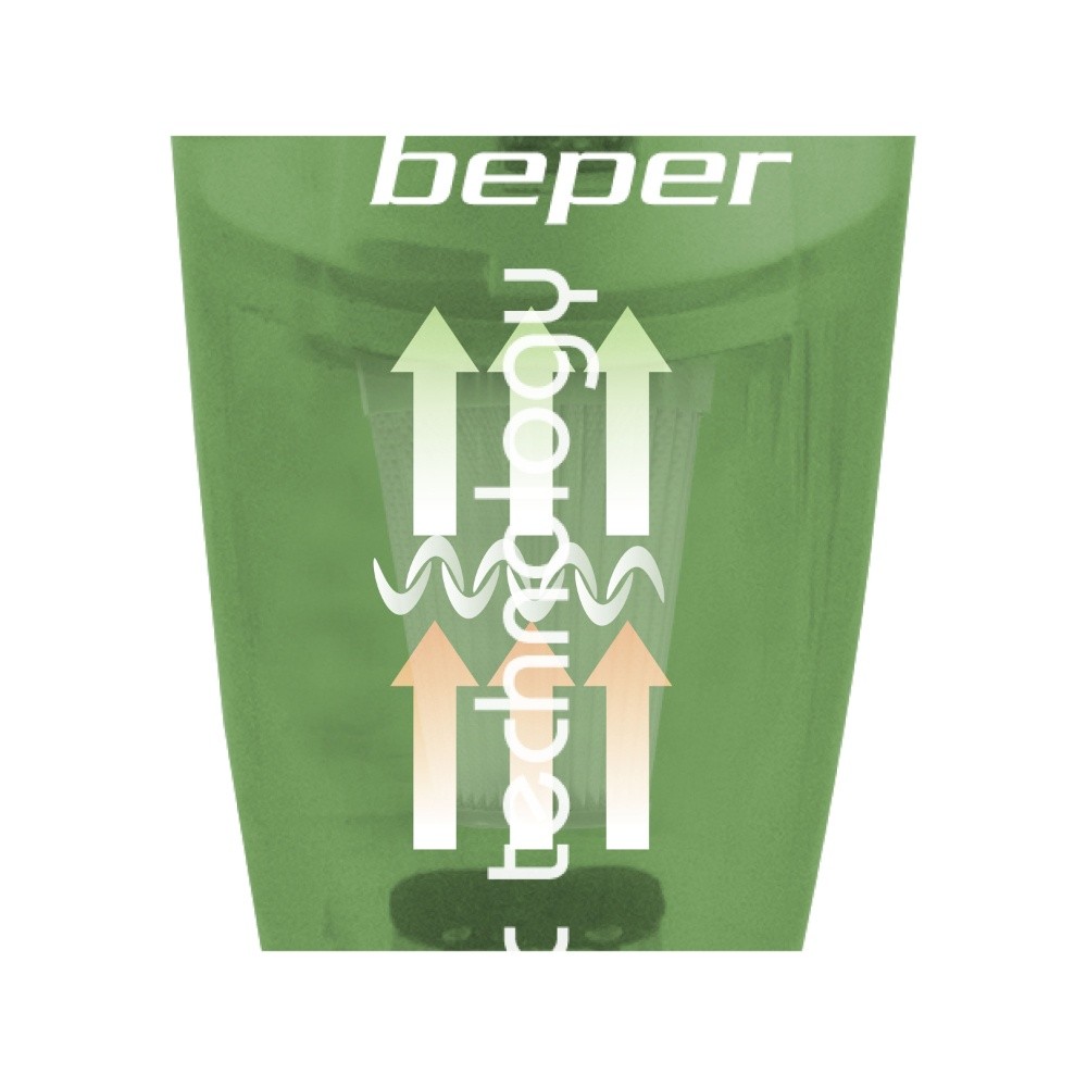 Beper 2-IN-1 Cyclonic Vacuum Cleaner, 50.451