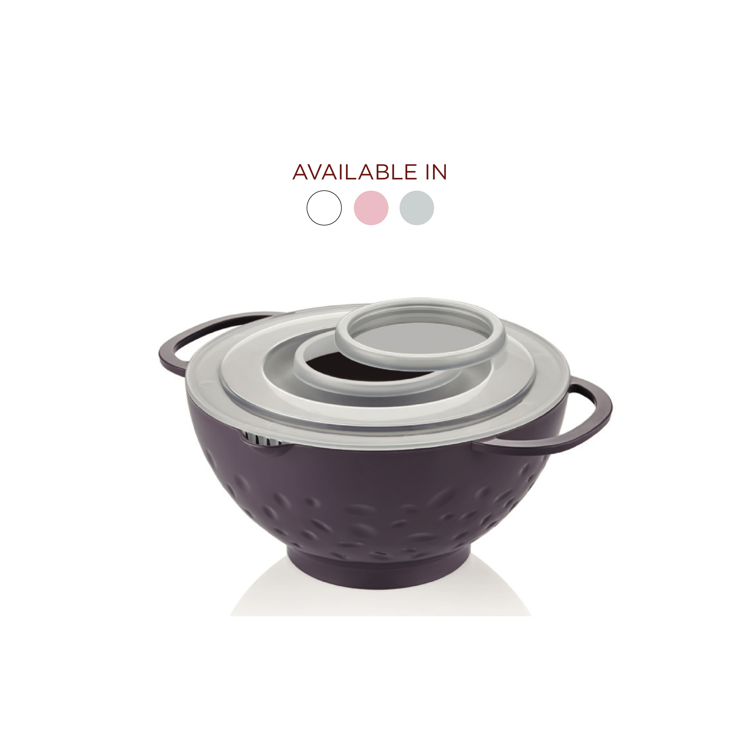 Urve Mixer Bowl 3L (Avaialble in White / Pink / Blue), UR-3301