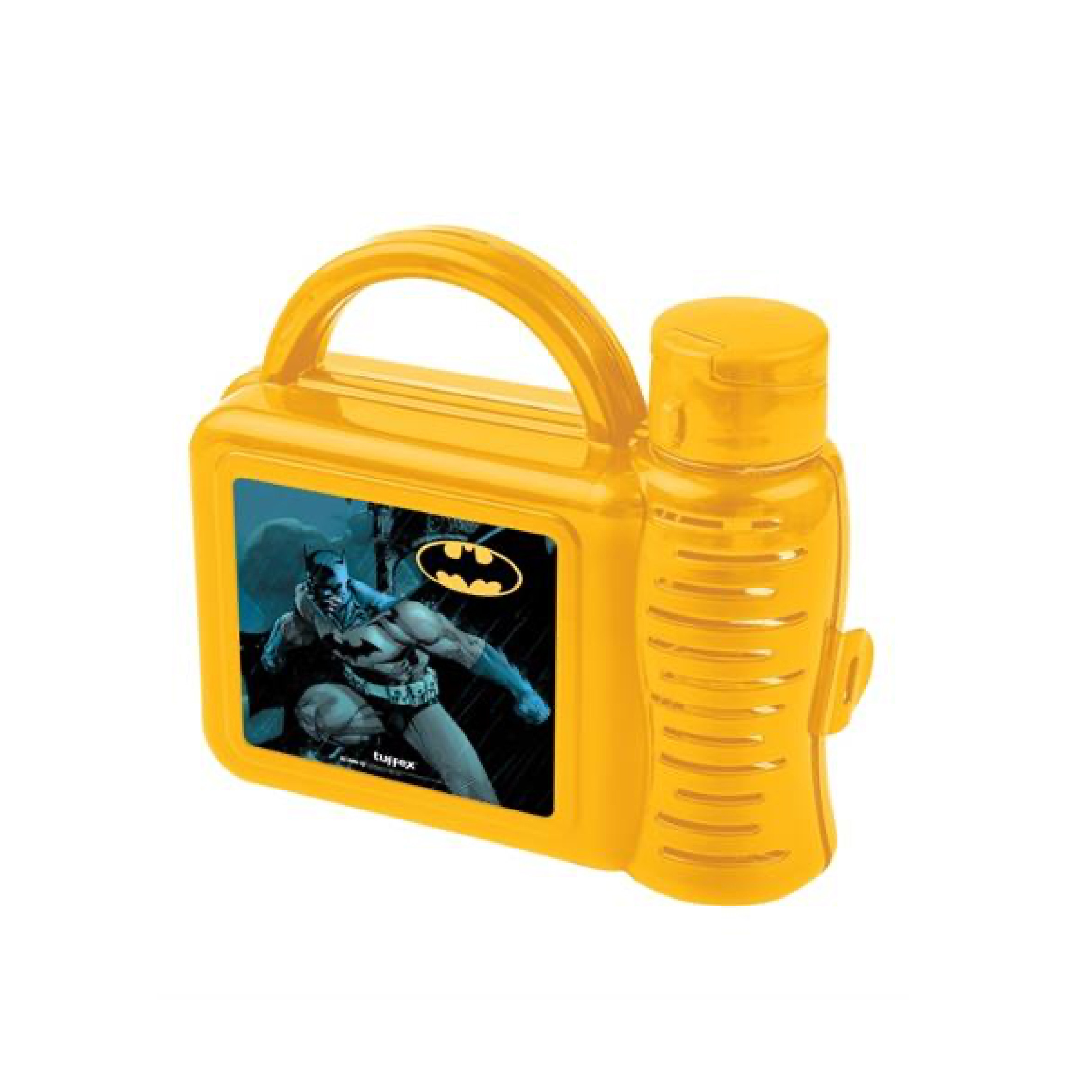 Tufex Lunch Box Set With Water Bottle Batman Yellow, TUR-TP52950