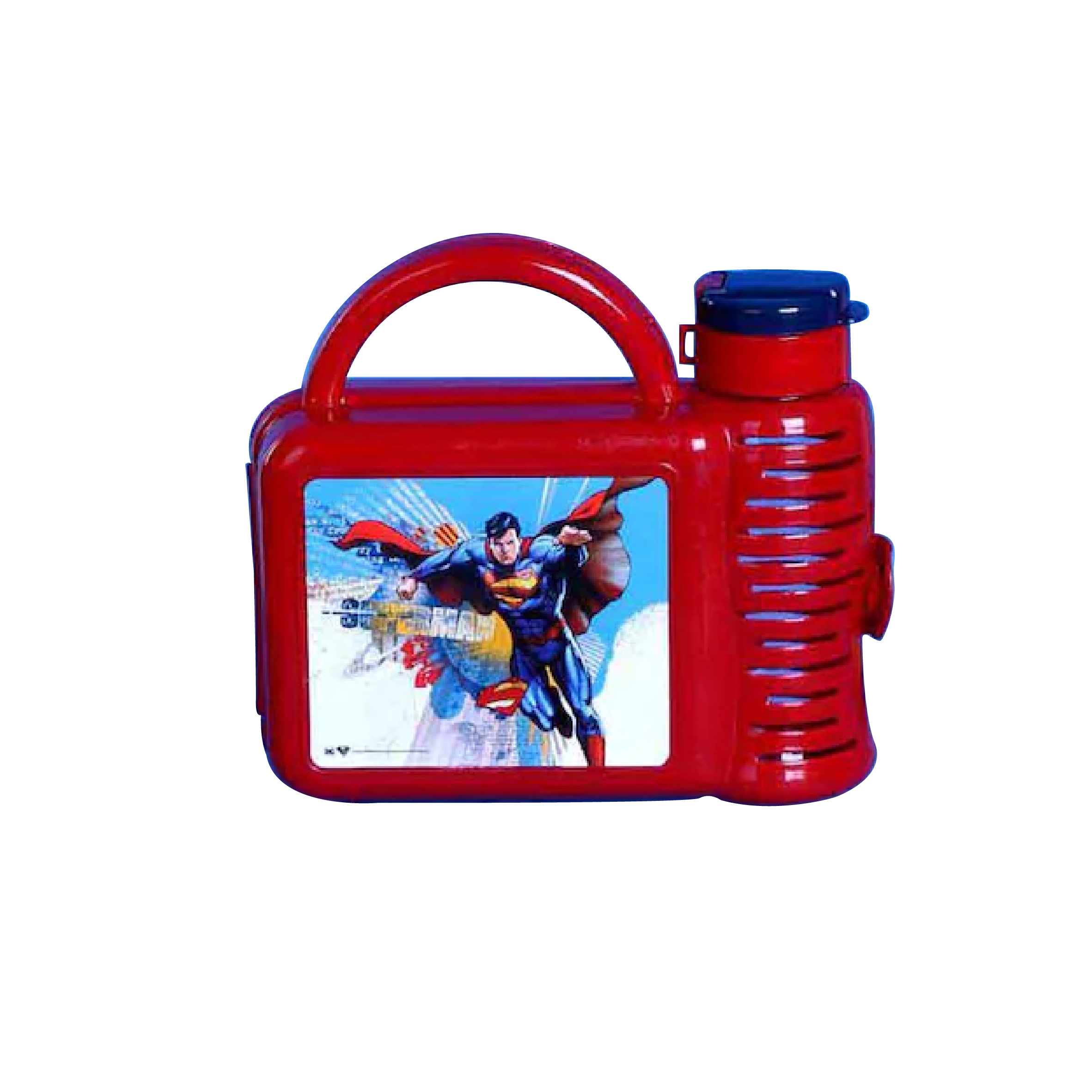 Tufex Lunch Box Set With Water Bottle Superman Red, TUR-TP52951