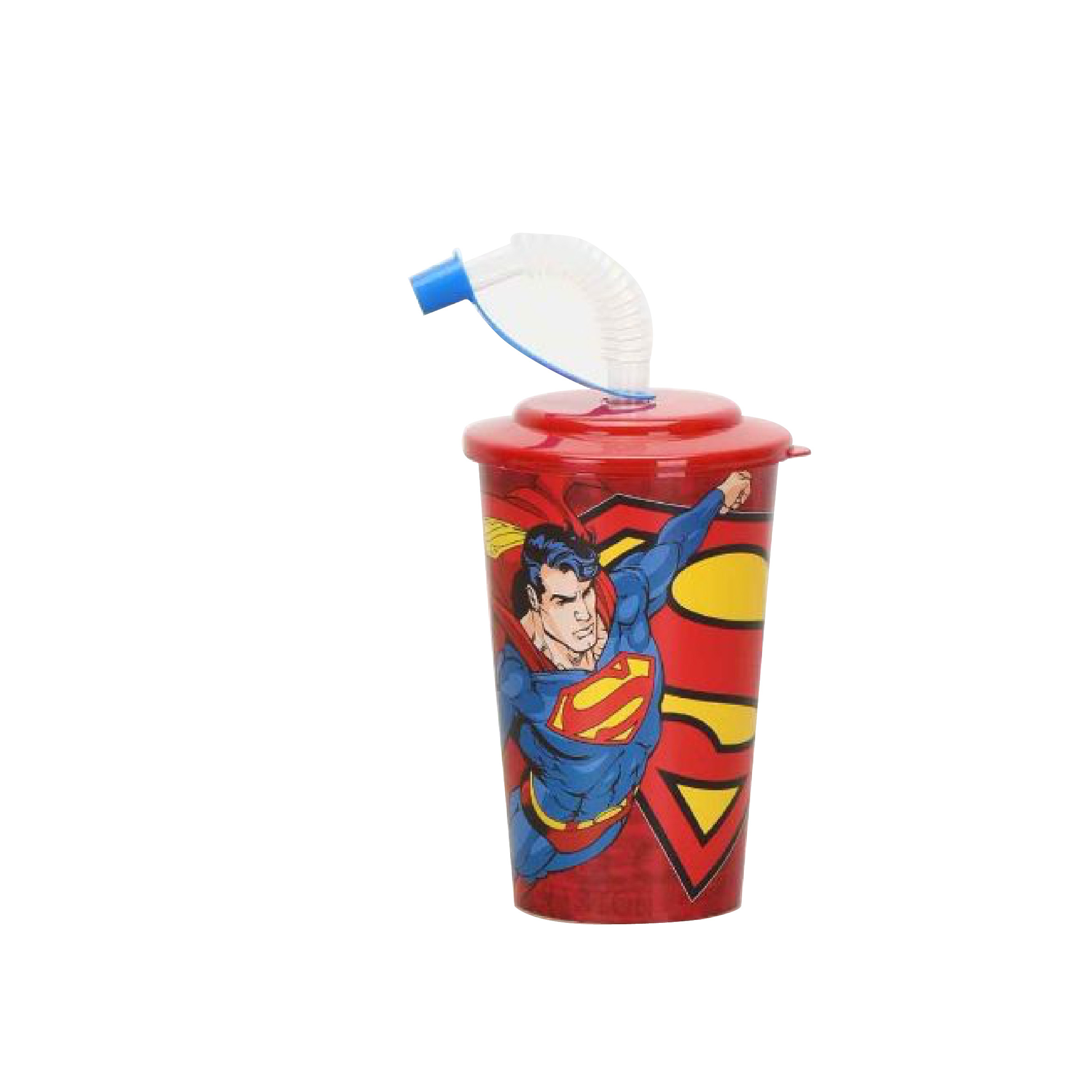 Tufex Cup With Cover And Pipette 400ML Superman, TUR-TP51351