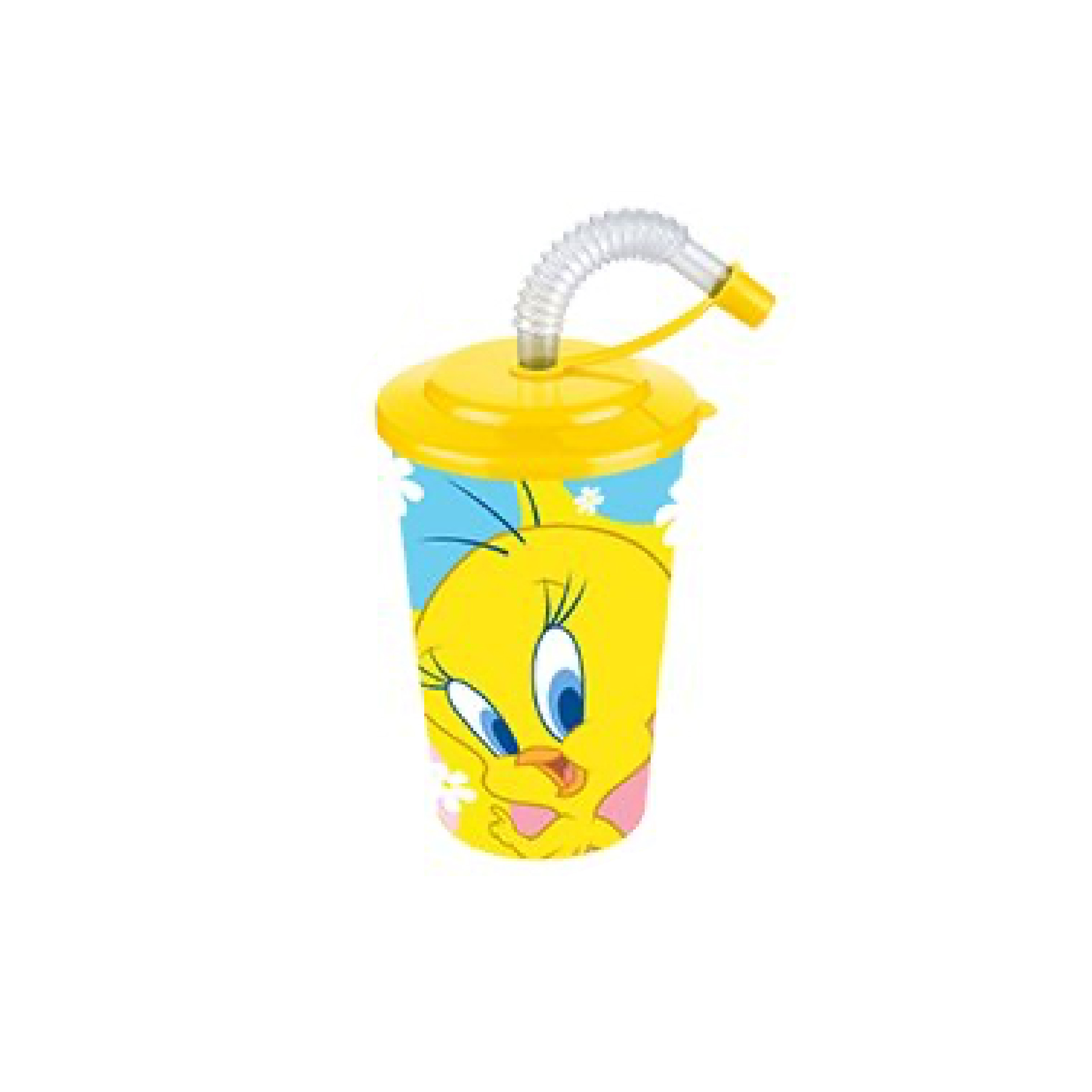 Tufex Cup With Cover And Pipette 400ML Tweety, TUR-TP51353