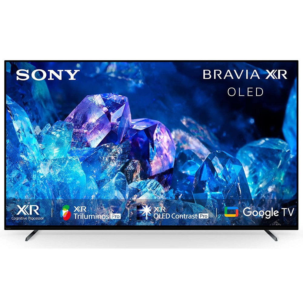 Sony TV 77-Inch Bravia OLED 4K Ultra HD Smart Google TV with Dolby Vision HDR and Alexa Compatibility, XR-77A80J