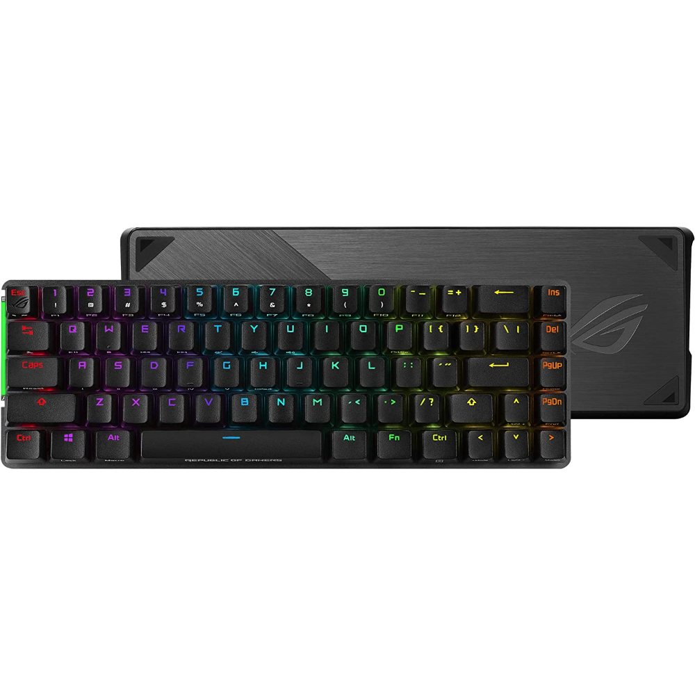 Asus Tuf Gaming Keyboard K1 RGB With Dedicated Volume Knob, Spill-Resistance, Side Light Bar And Armoury Crate, ASU-BKUA00