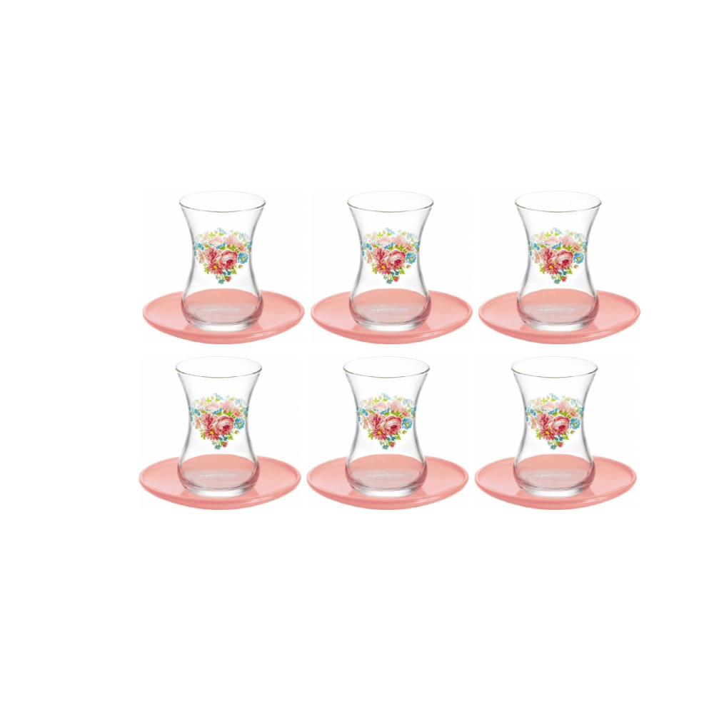 Lav Tea Cup Set Of 6, TUR-DMT303
