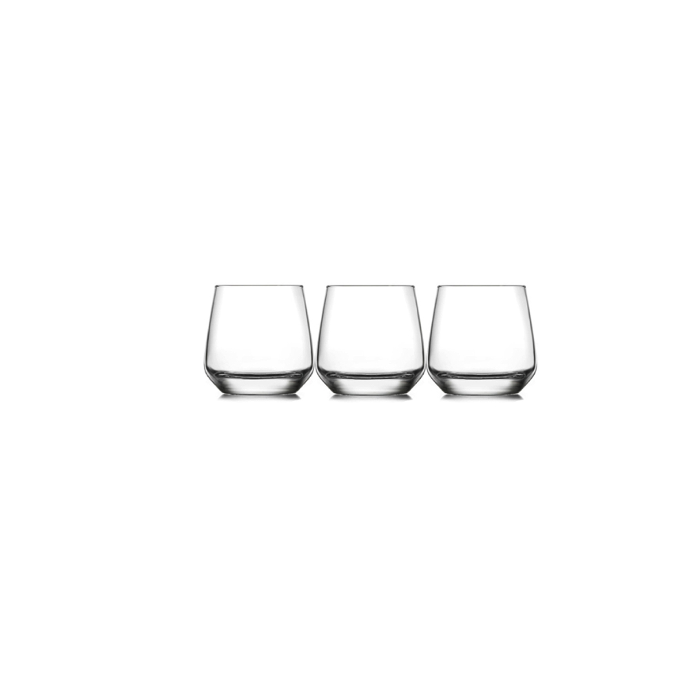 Lav Set Of 3 Soft Glass Cup, TUR-LAL361A