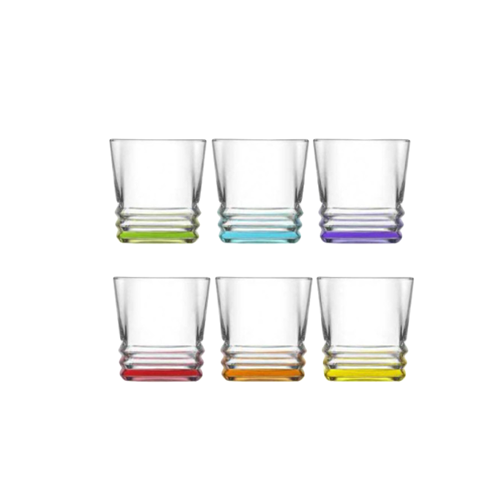 Lav Set Of 6 Elegan Whiskey Glass, TUR-ELG360