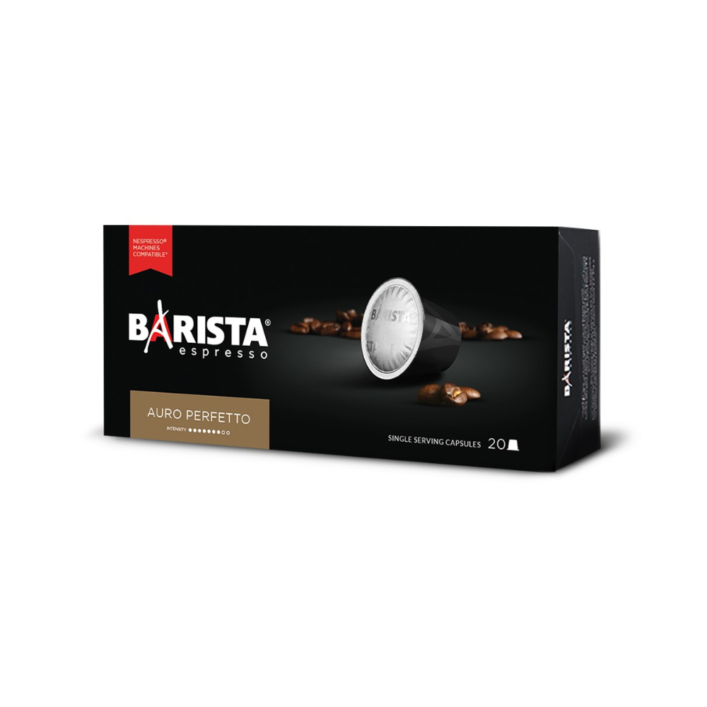 Barista Capsules Box Auro Perfetto 20x6G(20Pcs), CAP00001