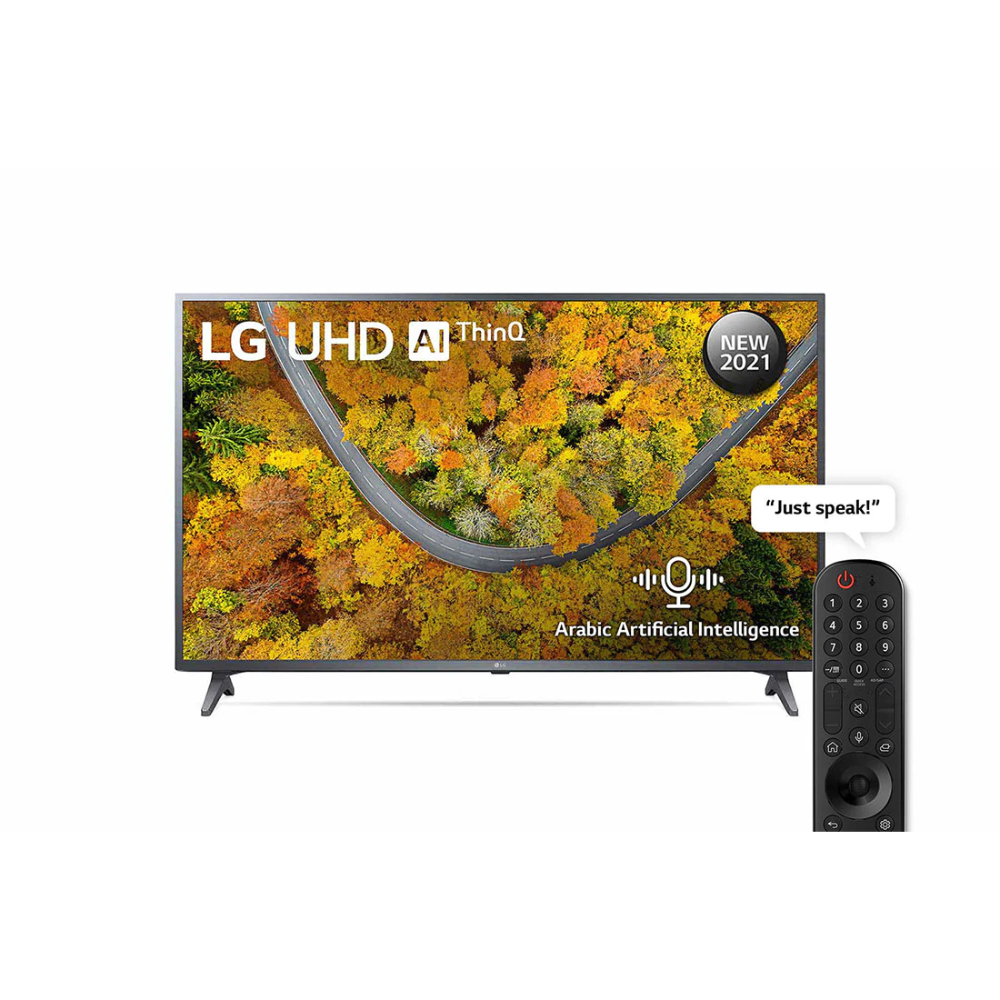 LG TV 50-Inch, 4K Smart, 2HDMI, 1 USB, L.G-50UQ75