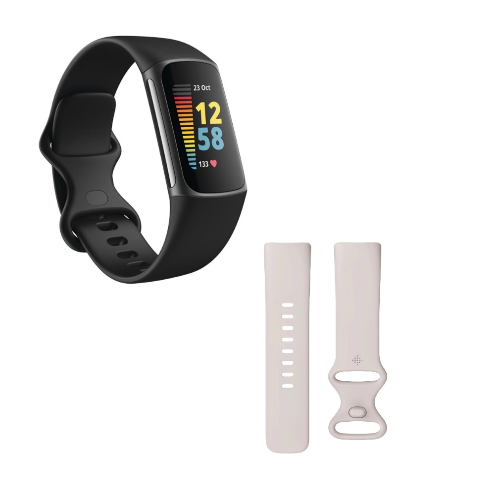Fitbit Charge 5 Black/Graphite Stainless, FB421BKBK
