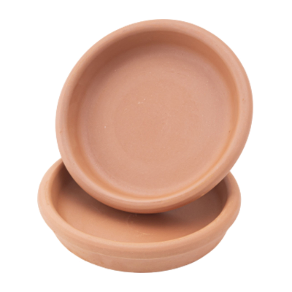 Elizi Clay Bowl 2 Piece Roasting Bowl - Glazed 3x16cm, CLAY-EL319