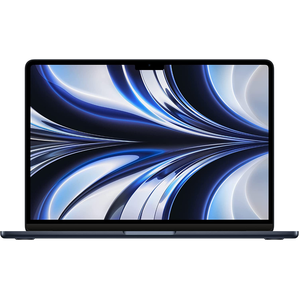Apple MacBook Air (2022) M2 Chip 8-Core, CPU 13-Inch, 8GB DDR4, 256GB SSD, 8-Core GPU, Midnight, MLY33