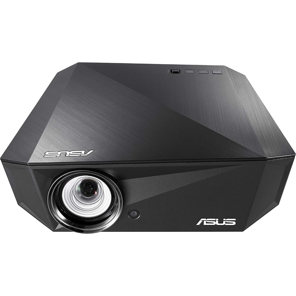 Asus F1 Portable Led Projector, FHD (1920x1080), 1200 Lumens, Keystone Adjustment, Auto Focus, 2.1 Channel Audio, Wireless Projection, HDMI, ASU-90LJ00B0