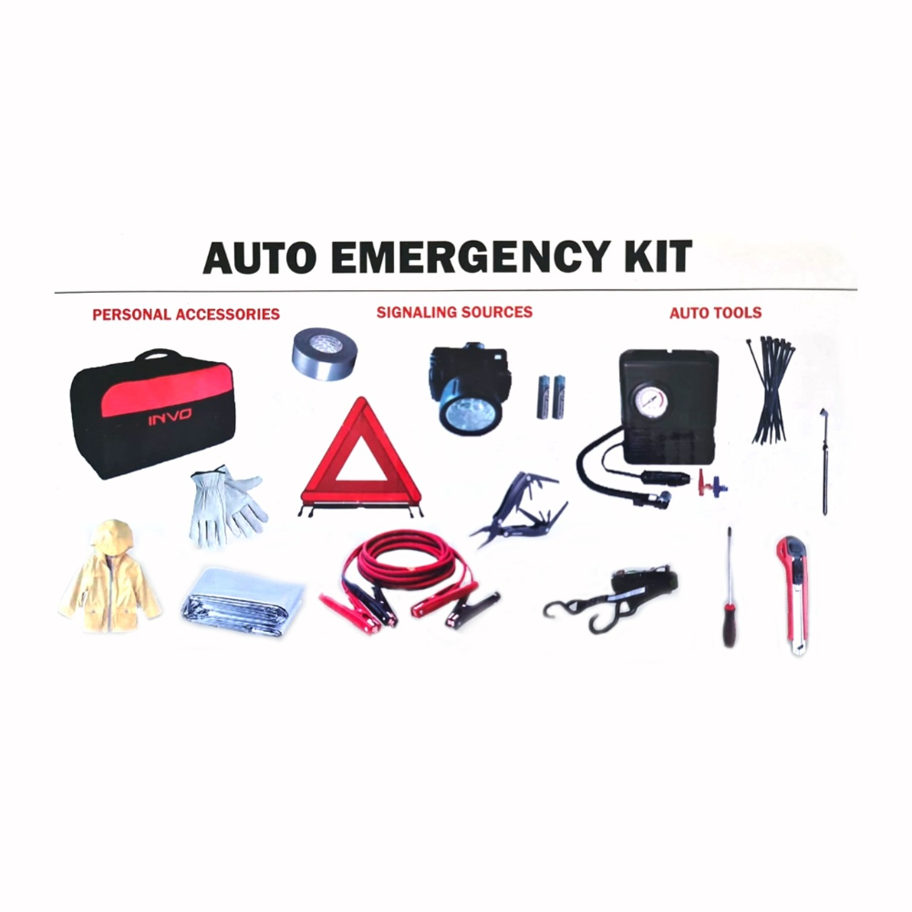 Invo Car Emergency Tools Bag, 52850031