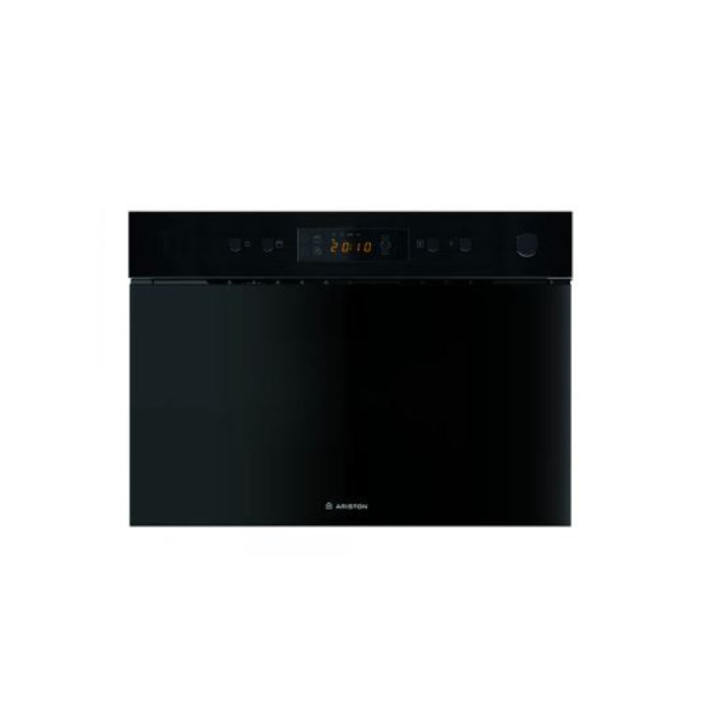 Ariston 60cm Built In Microwave & Grill Mn 22L Dimensions (HxWxD): 38.2x59.5x32cm Black Made In Italy, ARS-MN313BL
