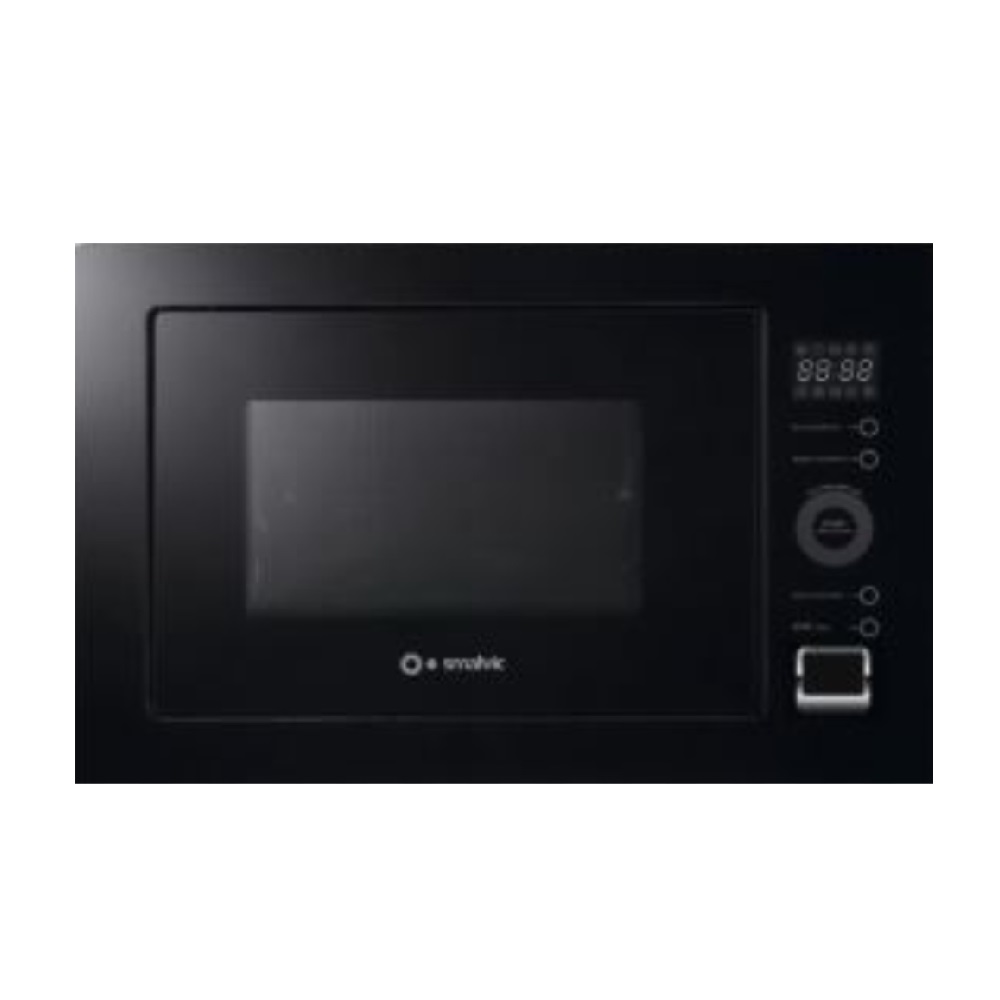 Smalvic Microwave 1000-1450W 25L, GrillRack, Black, SMA-AG925BVGB
