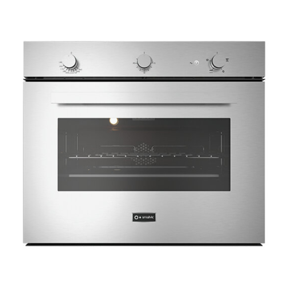 Smalvic Built-In Oven 70cm Convection Gas-Electric Inox, SMA-FI70GEVT79