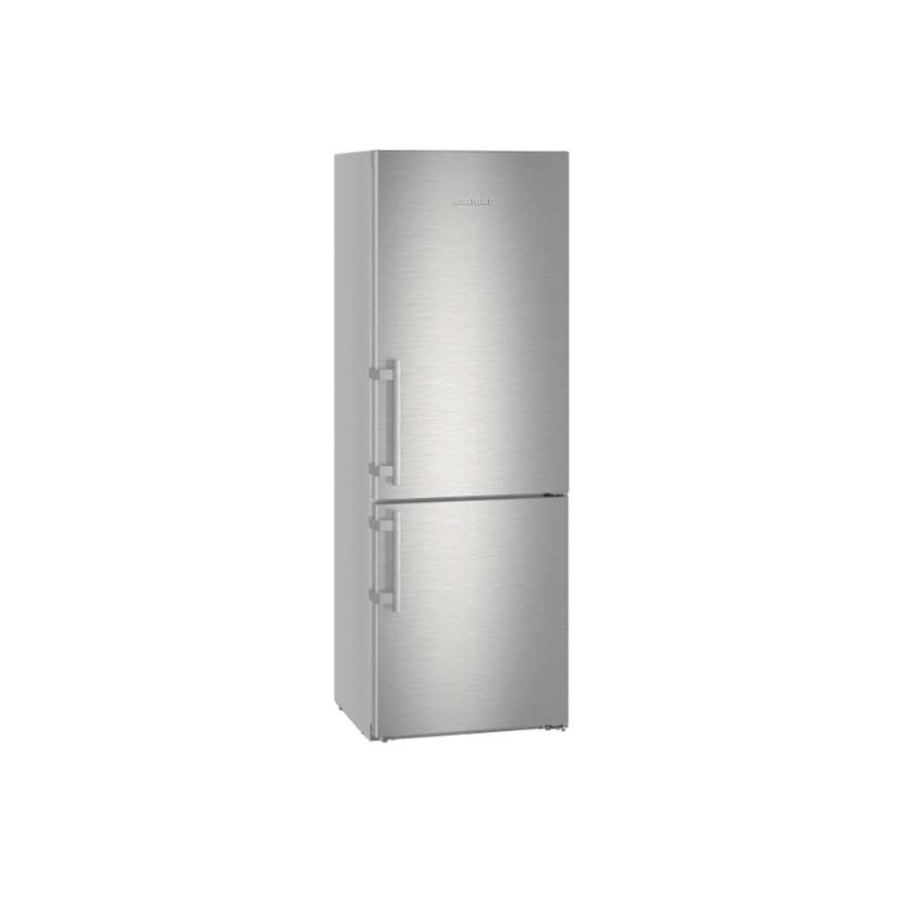 Liebherr Fridge Freezer, 410L, Nofrost Silver, Dimensions (HxWxD): 201x70x66.5cm, LIE-CNEF5735