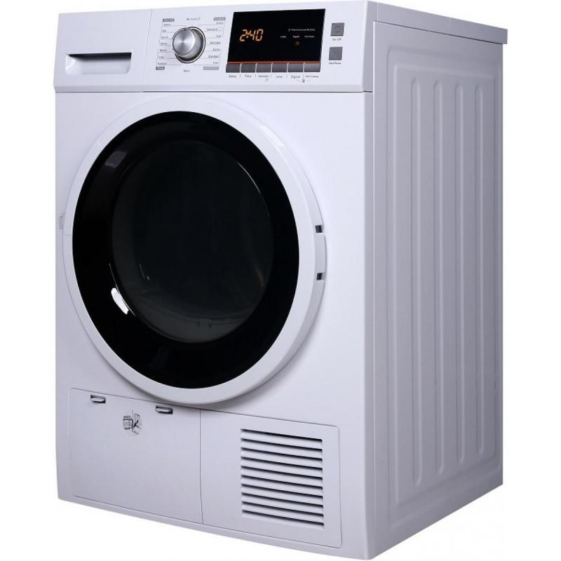 Midea Front Load Dryer, 8Kg, White Body, Heat Pump, MDC80-CH01-B0532