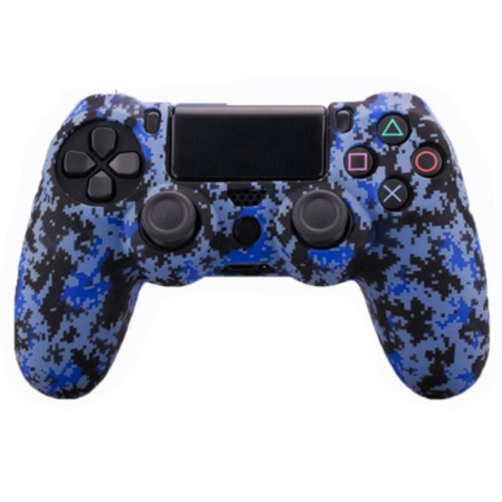PS4 Silicone Gel Protector Controller Skin Cover, PS4-GEL-BLUE