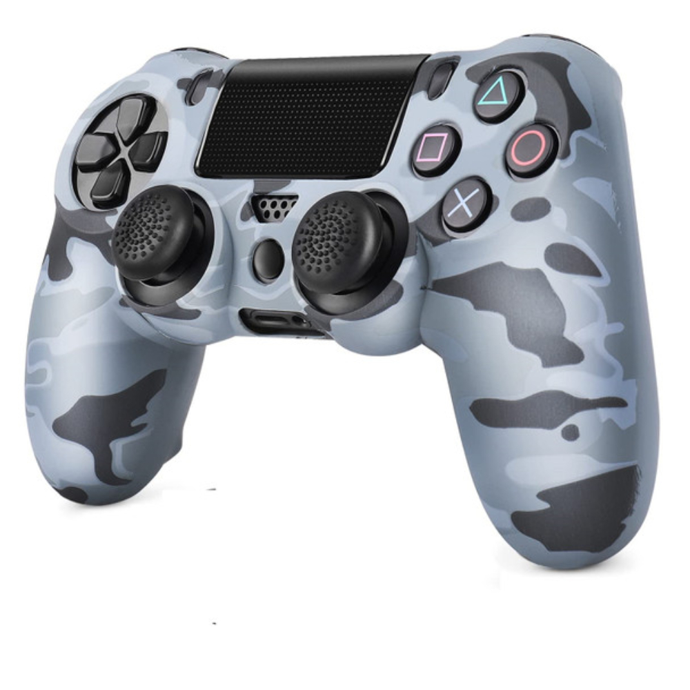 PS4 Silicone Gel Protector Controller Skin Cover, PS4-GEL-GREY