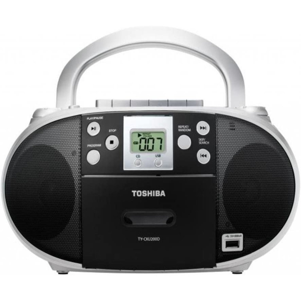 Toshiba DVD Radio Cassette Recorder USB MP3 - Analogue Radio - M Remote Control, TOS-TXDK3000