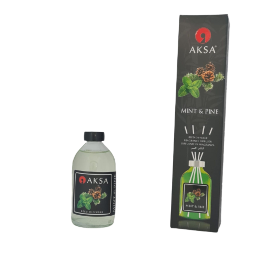 Aksa Perfume Glass For Room Mint And Pine, TUR-54807
