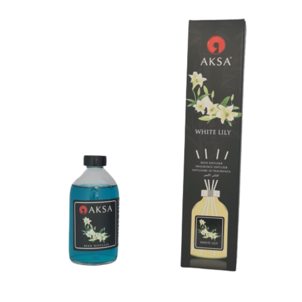 Aksa Perfume Glass For Room White Lilly, TUR-54715