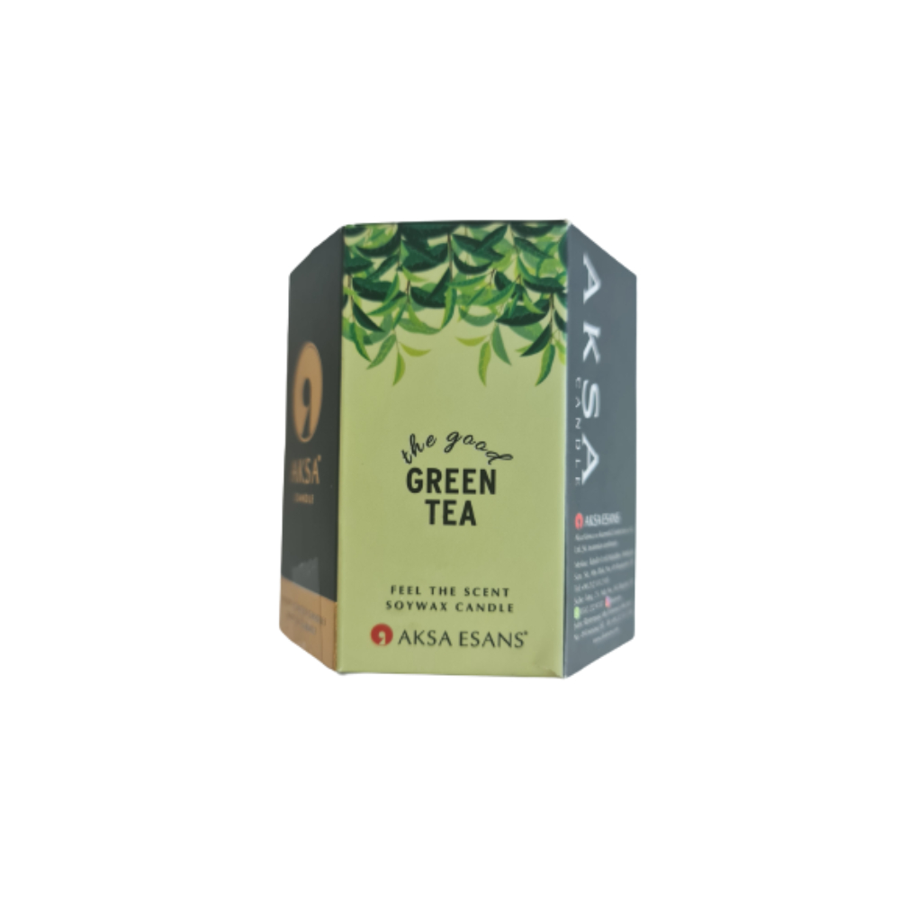 Aksa Candle Air Fresheners And Home Frangrance Green Tea, TUR-856047