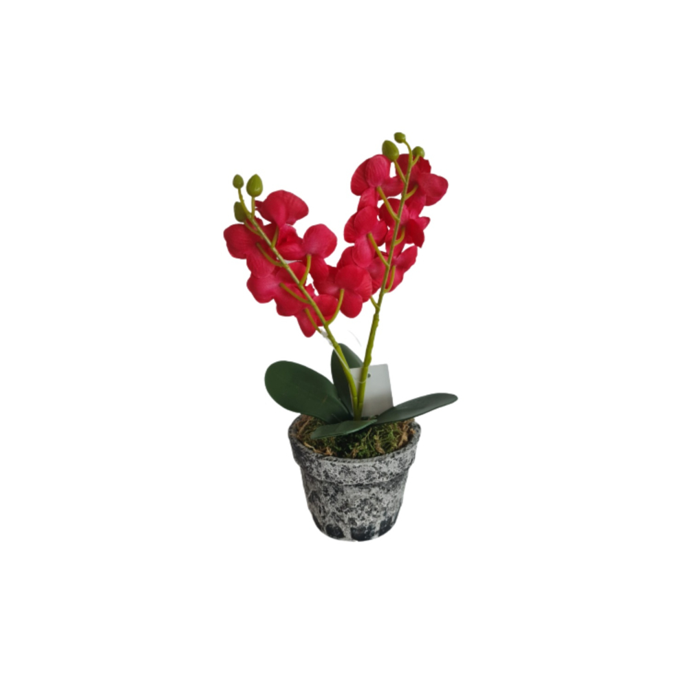 Flower Pot Round (Red), TUR-14066R