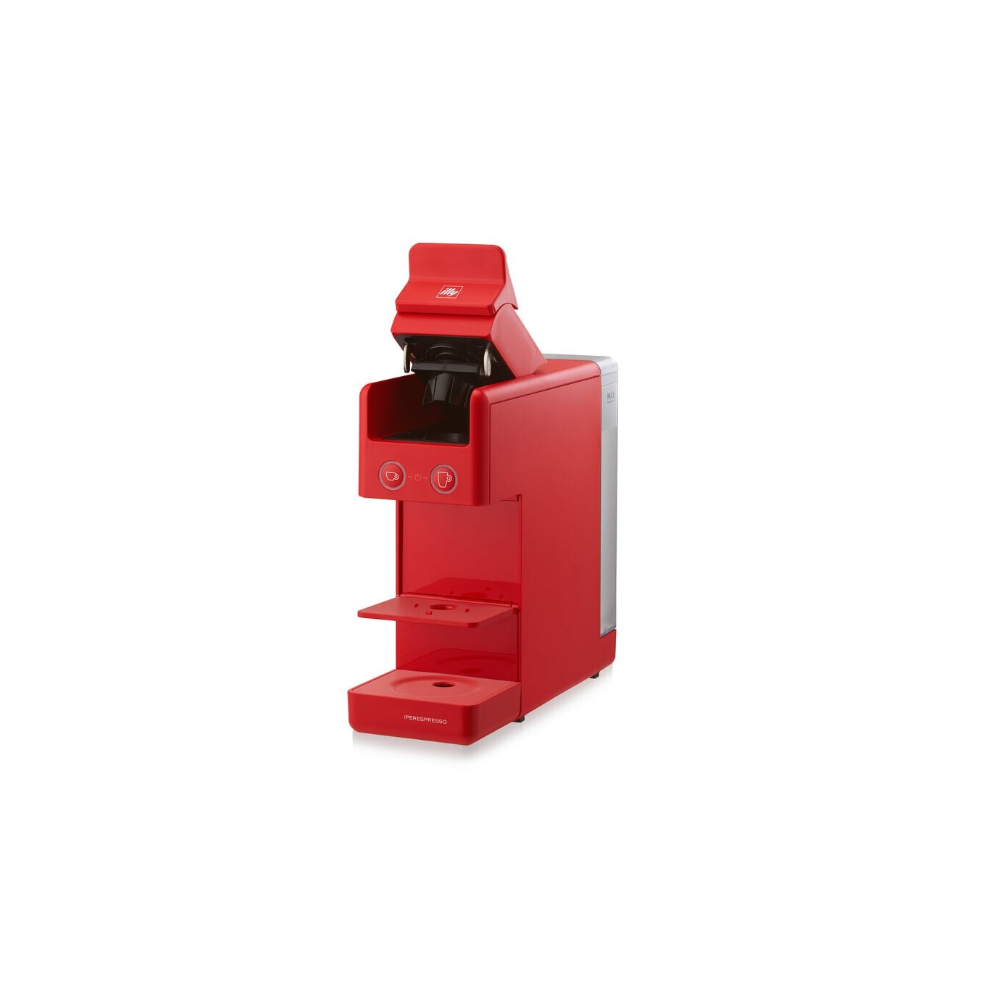 Illy Y3 Coffee Machine Iperespresso Machine-Red, ILY-60075