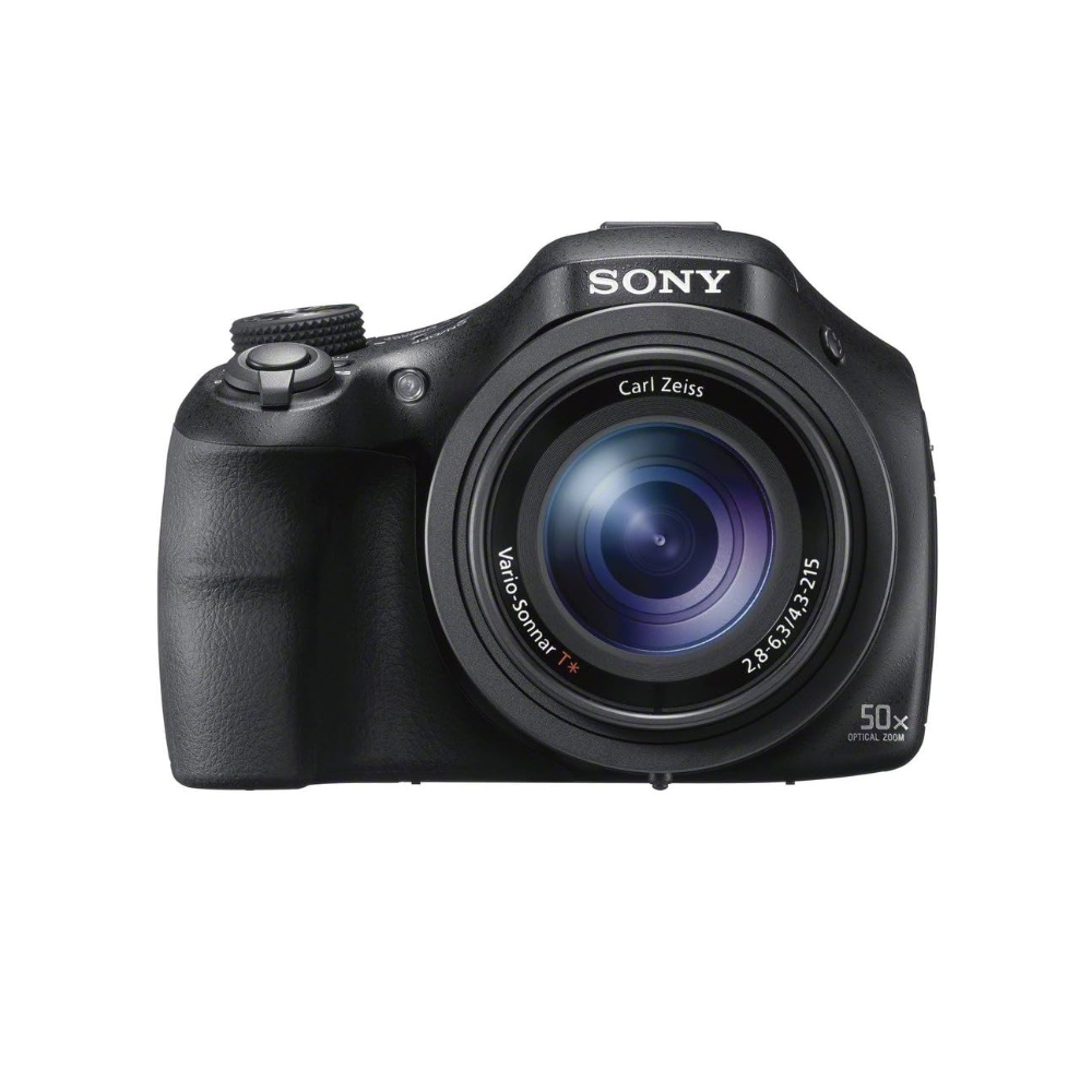 Sony Digital Camera 20.4MP 50X Optical Zoom GPS + Case + SD, SON-01HX400