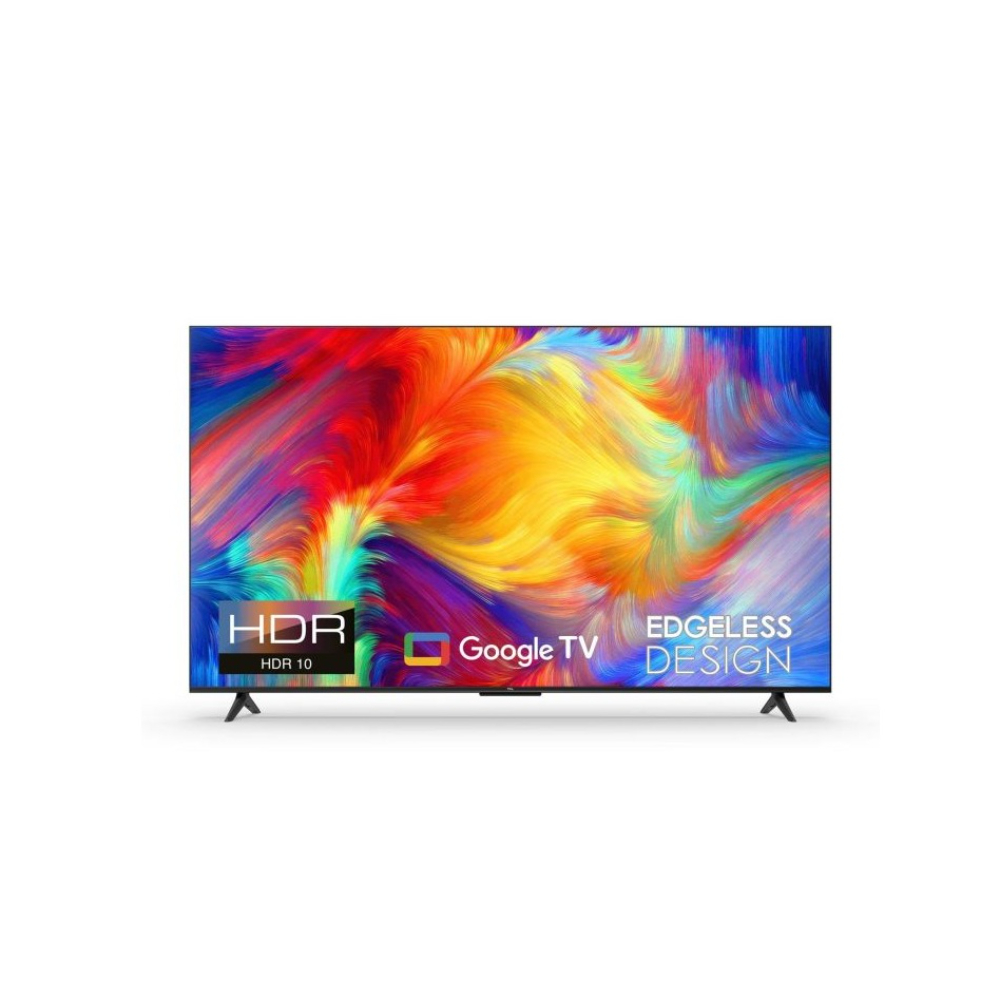 TCL TV 65-Inch, 4K Smart Google TV Frameless, TCL-65P635