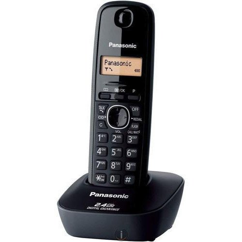 Panasonic Cordless Landline Phone  (Black)  KX-TG3611SX 
