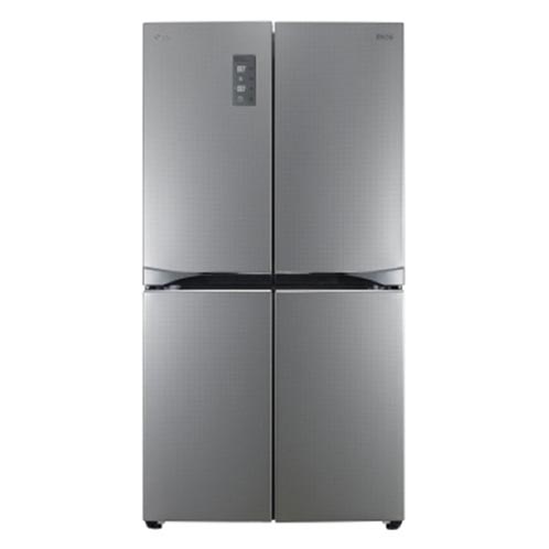 LG Four Doors Refrigerator, Door In Door, Inox, GRD274PN