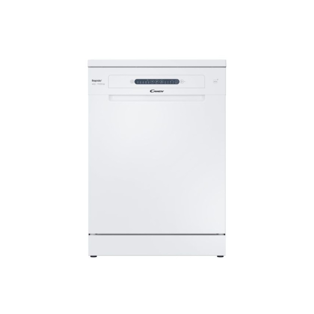 Candy Dishwasher Free Standing, A+ Rating, Wifi &Bluetooth Connect, 5 Prog, 13 Plate Settings, W60 D60 H85 White, CDY-PN1L390PW