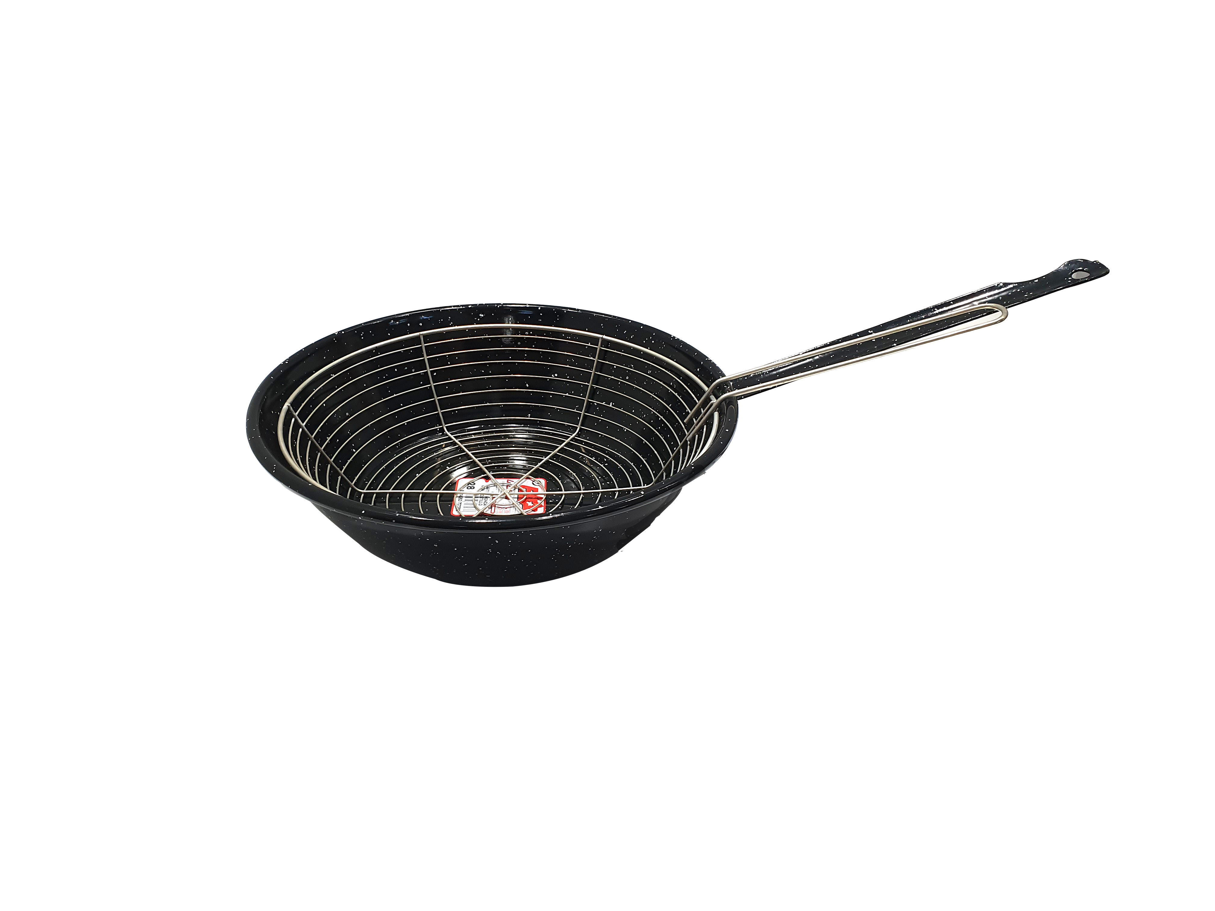 FRYING PAN, 28CM DEPTH, METALLIC BLACK, P700728