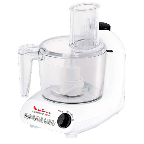 MOULINEX Master Chef Multi Functional Robot Food Processor, 500W, 1.5L Bowl Capacity, White, FP21110