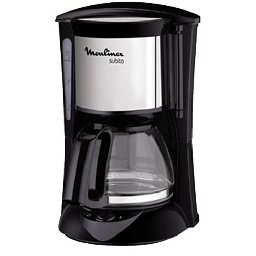 MOULINEX Anti Drip Coffee Machine, 6 Cups Capacity, 0.6L Maximum Coffee Quantity, 600W Power, FG151825