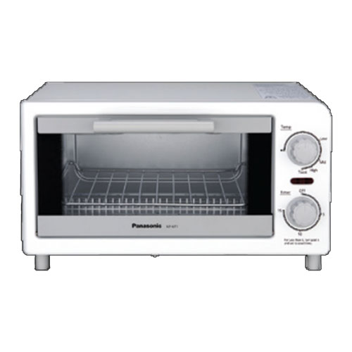 Panasonic Toaster Oven, 1200W Power, 15Min Timer With Bell, 3 Level Power Control, NTGT1WTN