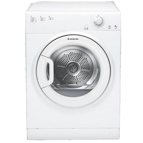 Ariston Air Vented Tumble Dryer, 7Kg, Efficient Energy Consumption, White, TVM70C6P
