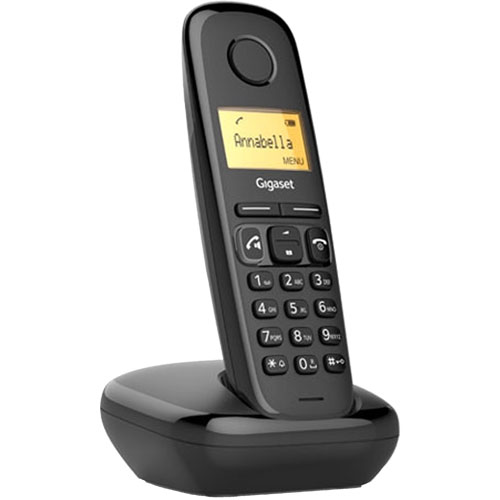 Gigaset Cordless Telephone, Illuminated Keypad, Phonebook For Up To 80 Entries, A270