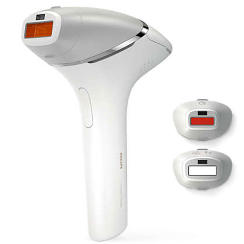 Philips IPL Cordless Hair Removal Device With Curved Attachment, Smart Skinsensor, UV Filter, 250 Thousand Flashes, BRI953-60