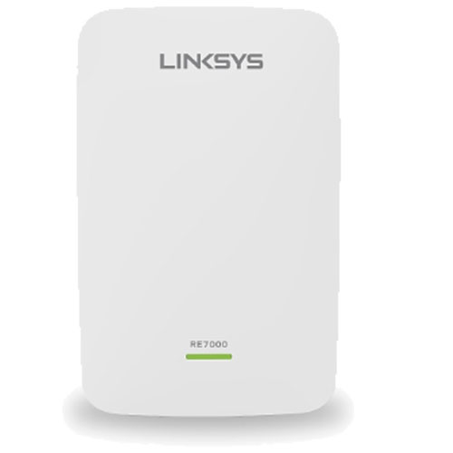 Linksys MAX-STREAM AC1900+ WIFI RANGE EXTENDER, MU-MIMO TECHNOLOGY, UP TO 10,000 SQ-FT RANGE, GIGABIT ETHERNET PORT, 2.4+5GHZ DUAL BAND, RE7000