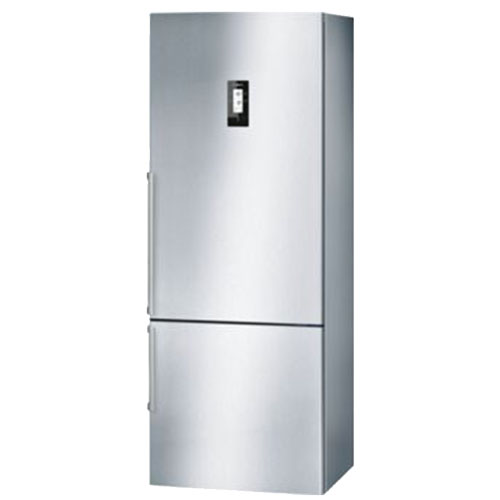 Bosch Bottom Mount Refrigerator, No Frost, 86L Net Freezer Capacity, 43dB Noise Level, Led Light In Fridge Section, 373L Net Fridge Capacity, Inox, KGN57PI20U